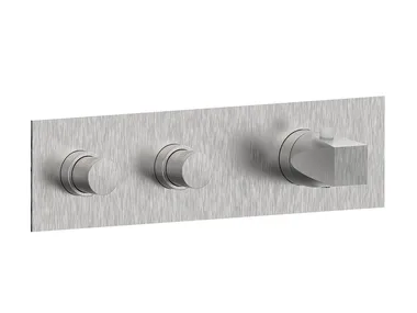 ALINE 49600V2 - 3 hole thermostatic stainless steel shower mixer _ Rubinetterie Frattini